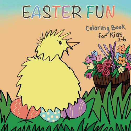 9798989446032: Easter Fun Coloring Book for Kids 2-6