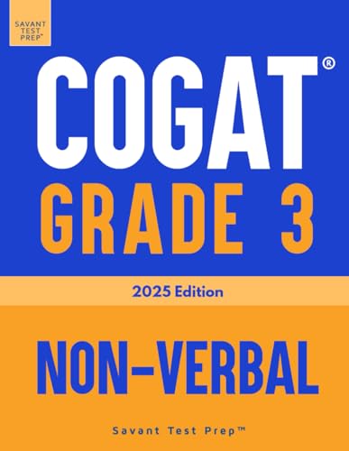 9798998826412: COGAT Grade 3 Non-Verbal: 3 Practice Tests Level 9
