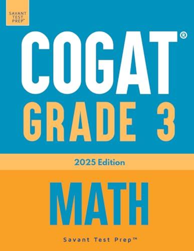 9798998826450: COGAT Grade 3 Math: Three Practice Tests - Level 9