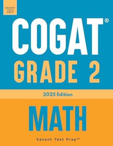 9798998826481: COGAT Grade 2 Math: Three Practice Tests - Level 8