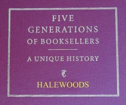 HALEWOOD : ABA:ILAB : Booksellers :1867